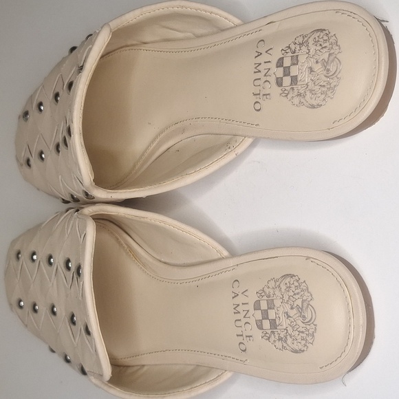 Lenja Flat Woven Mule with Studs Size 8.5 - Picture 5 of 10